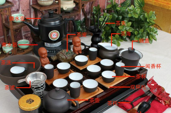 功夫茶具28件的名稱，功夫<a href=http://www.shanghailijiu.com/chaju/ target=_blank class=infotextkey>茶具套裝</a>介紹