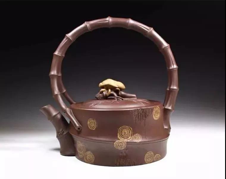 10種最美花器提梁壺，精美別致雕花紫砂壺!