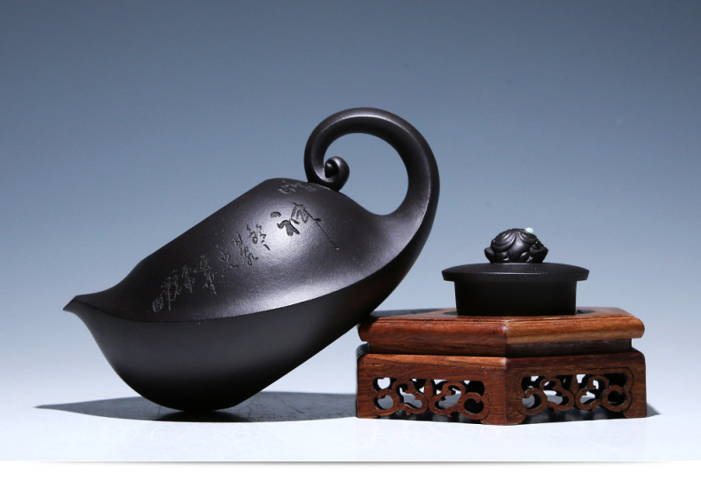 創(chuàng)意別致紫砂壺，個(gè)性手工美型外觀紫砂壺